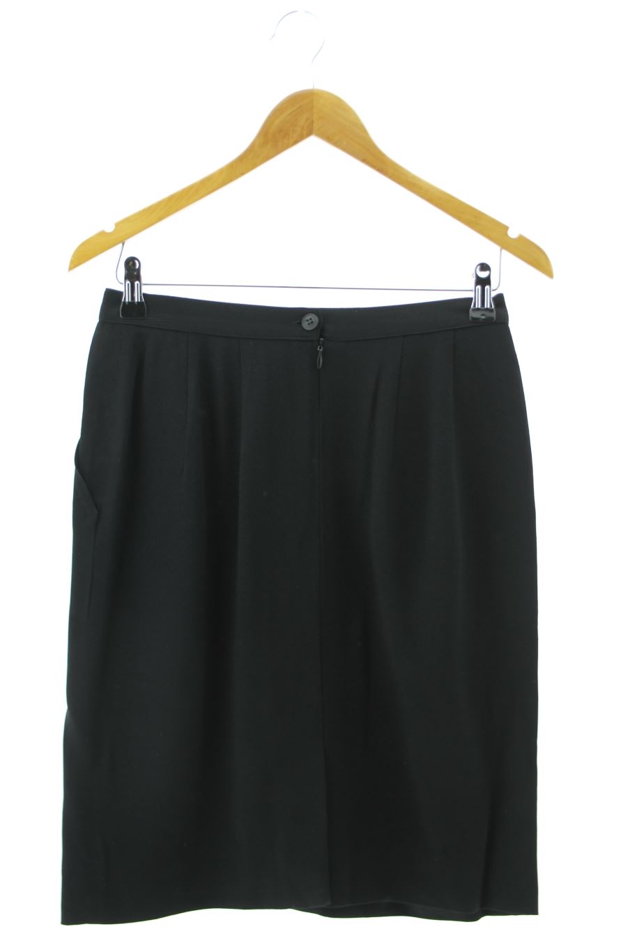 Falda de Mariella Burani de la talla 38, de color negro