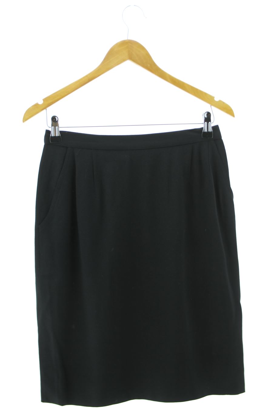 Falda de Mariella Burani de la talla 38, de color negro