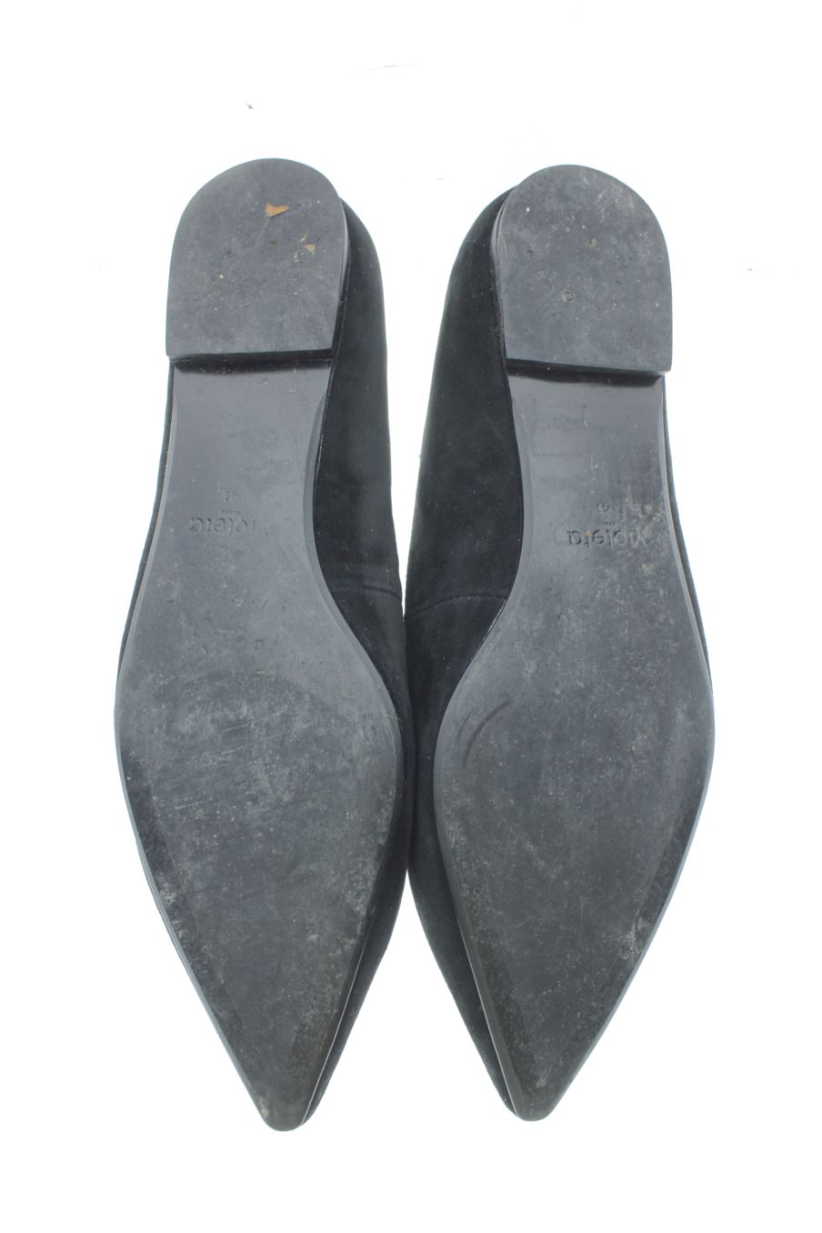 Zapatos planos de Violeta (by Mango ) de la talla 41, de color negro de
