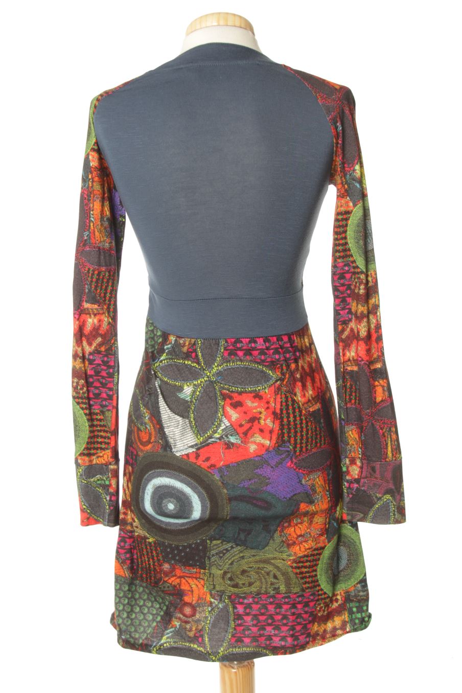 Robe casual Desigual de la taille XS, de couleur imprimés