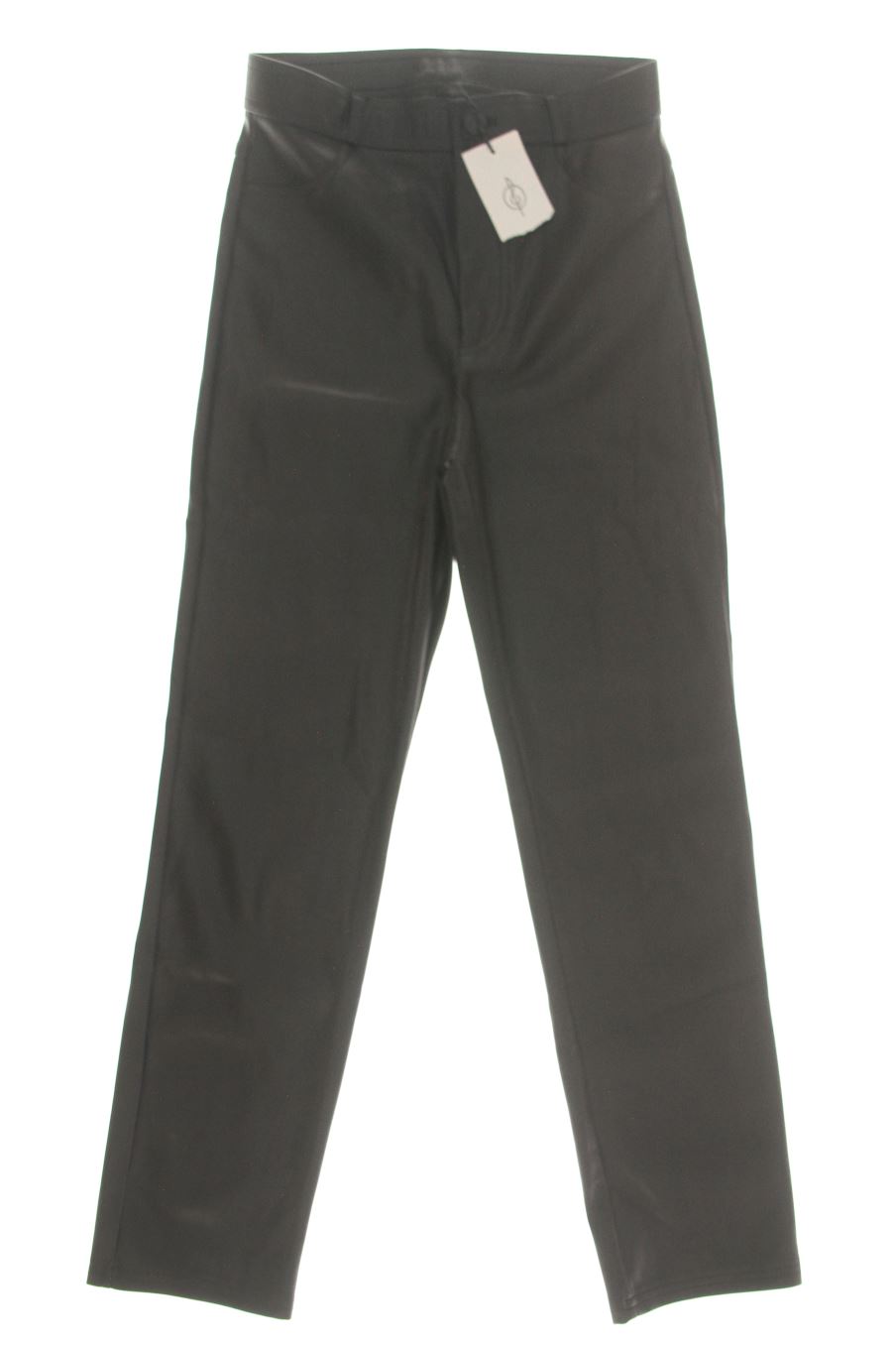 Pantalones de Stradivarius de la talla 36, de color negro de sintético
