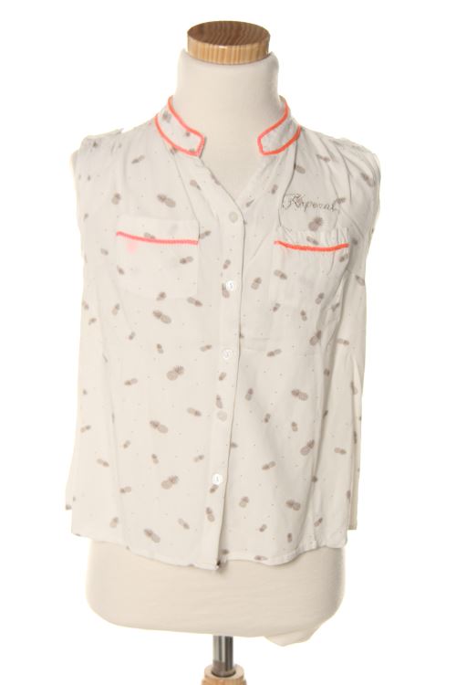 Ärmellose Bluse