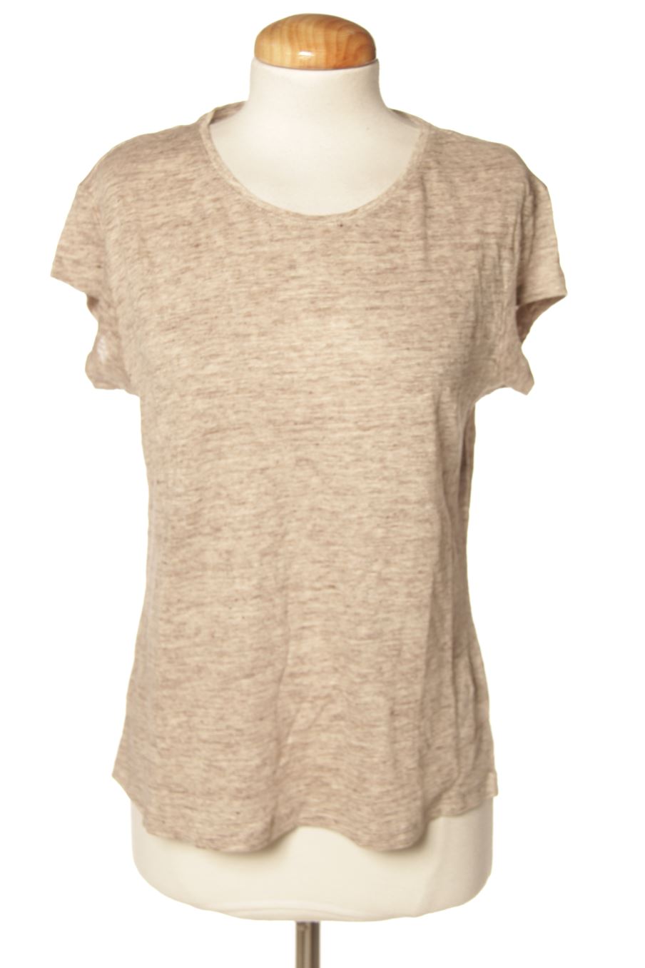 T-shirt Mango de la taille S, de couleur beige