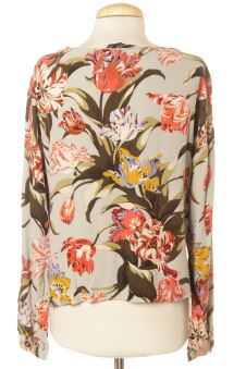 Blusa de manga larga M Zara