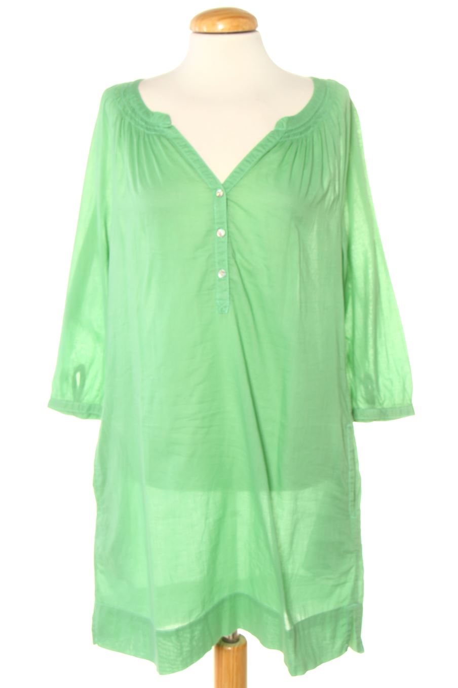 Robe casual H&M de la taille 38, de couleur vert