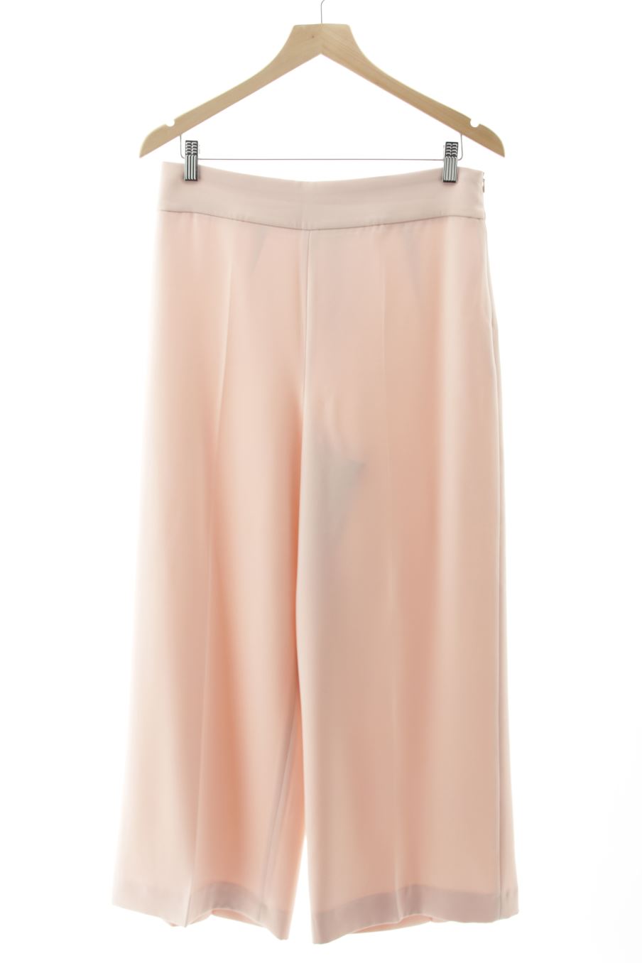 Pantalon Zara de la taille L, de couleur rose