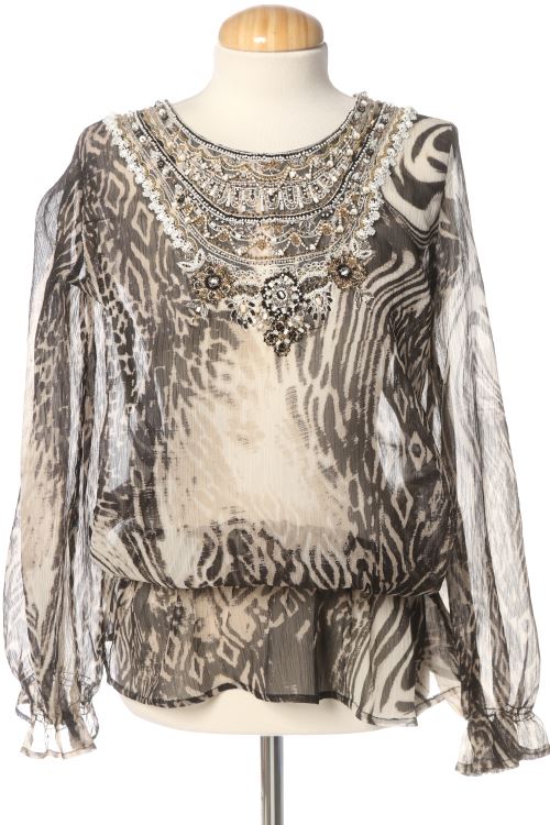 Blouse à manches longues