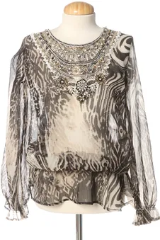 Blusa a maniche lunghe M Kay Celine, foto 1 di 2