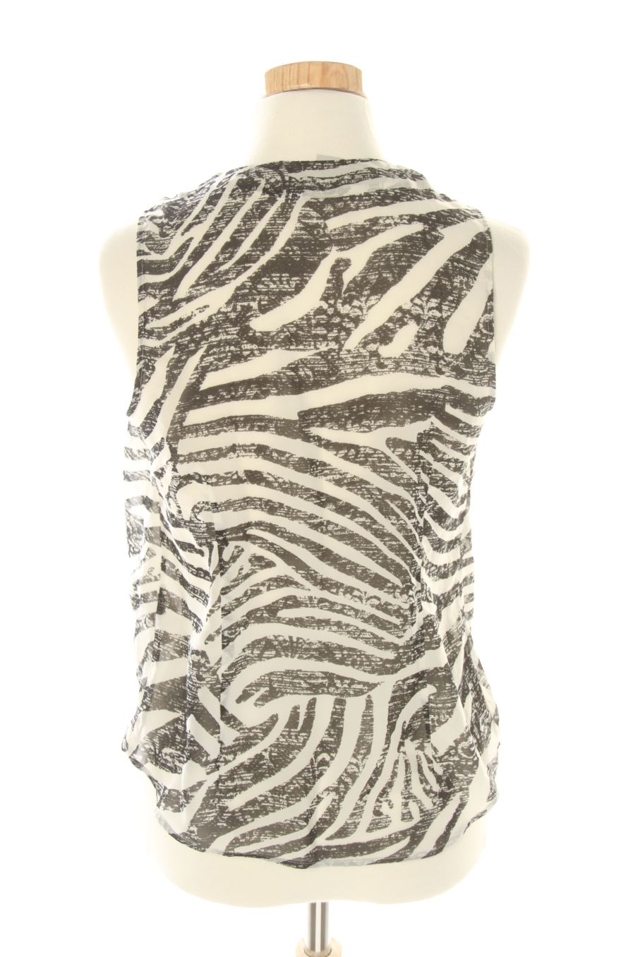 Top de H&M de la talla 36, de color animal print
