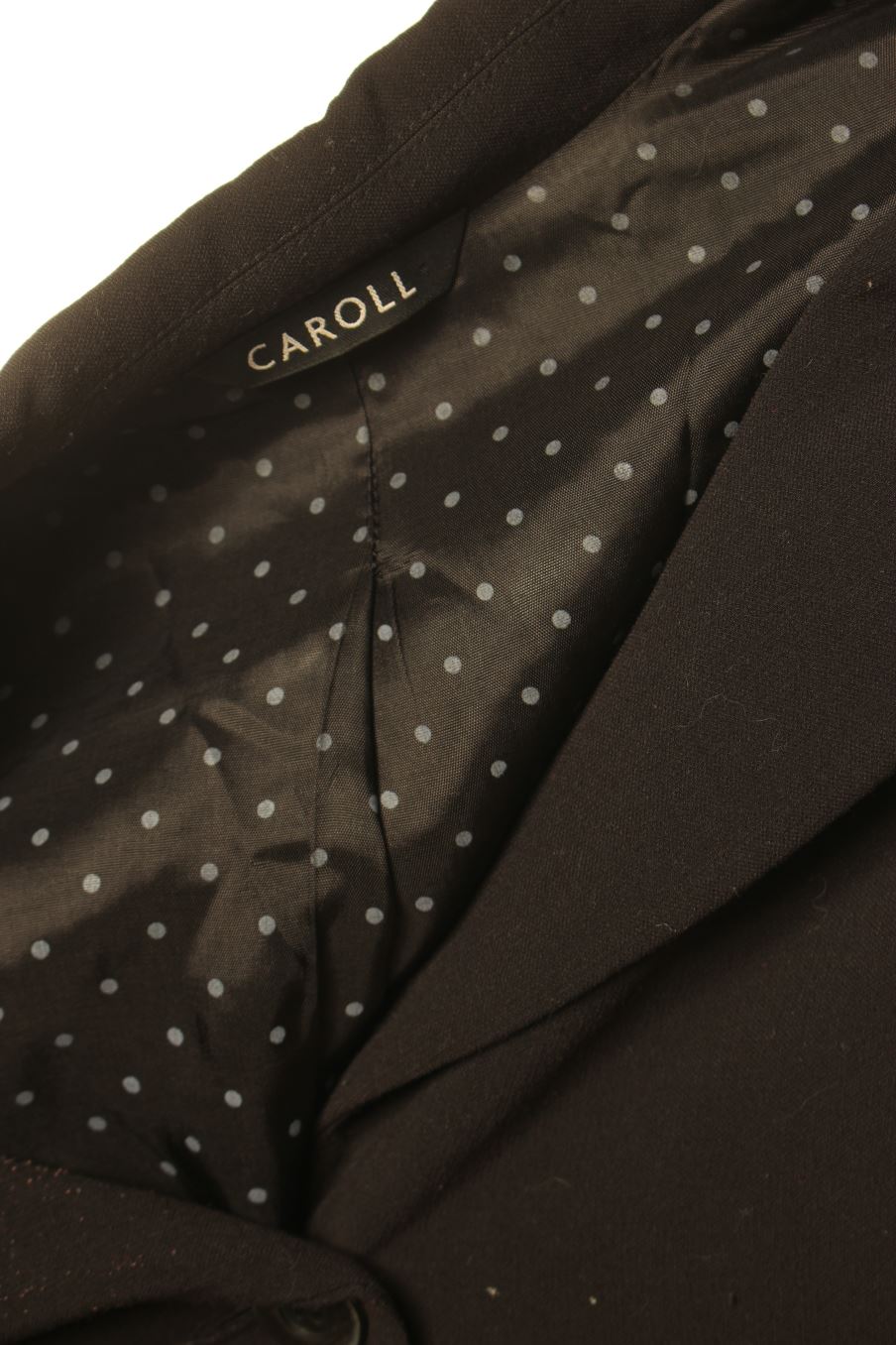 Blazer Caroll de la taille 44, de couleur noir