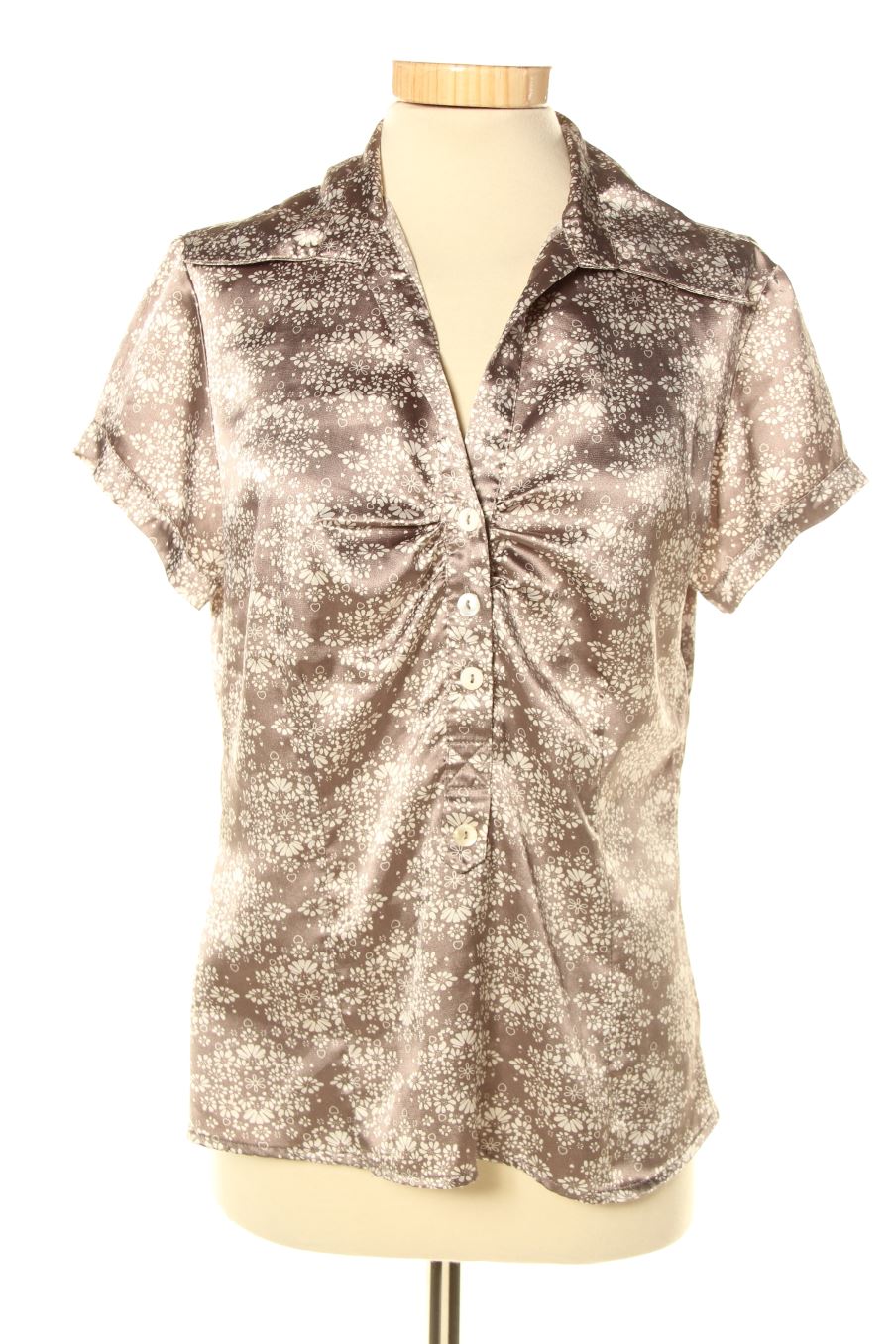 Blouse à manches courtes La City de la taille M, de couleur imprimés