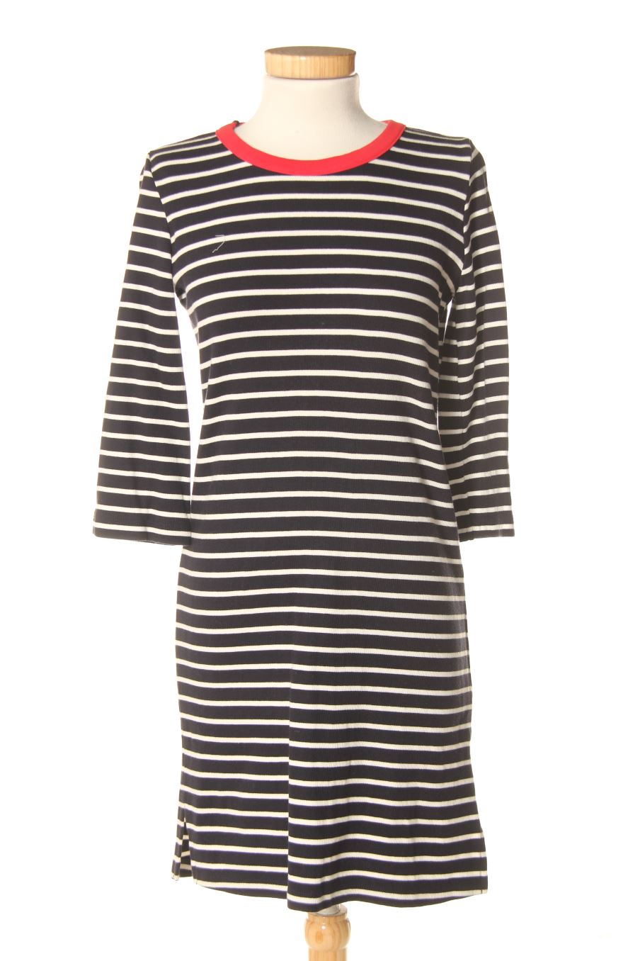 Einfaches Kleid von Bizzbee Größe XS, Farbe Gestreift, für
