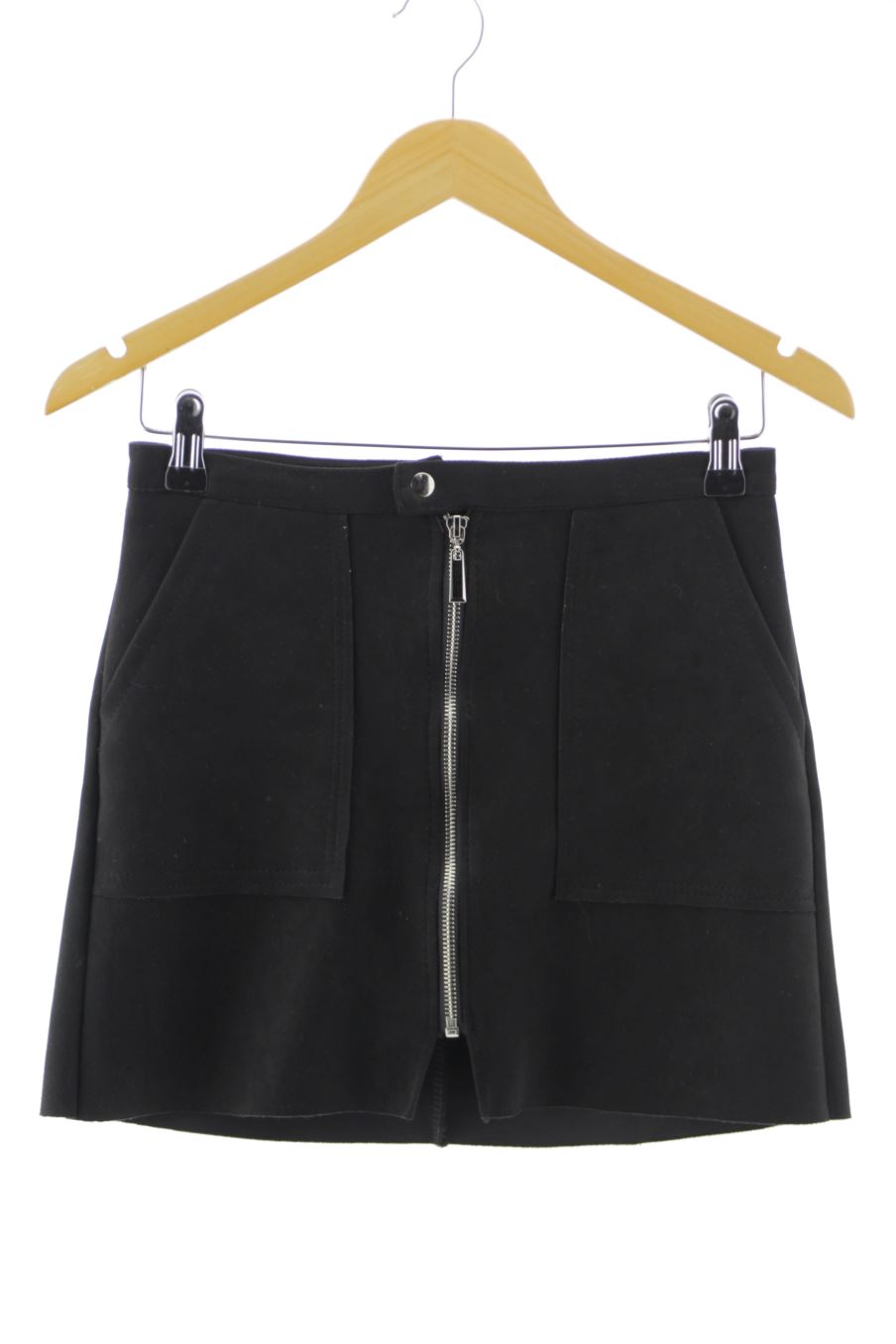 Jupe Made in italy de la taille M, de couleur noir