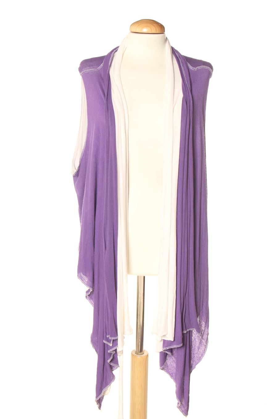 Chaleco de tela de ONE O ONE de la talla M, de color morado
