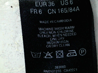 Robe casual Madonna de la taille 36, de couleur noir