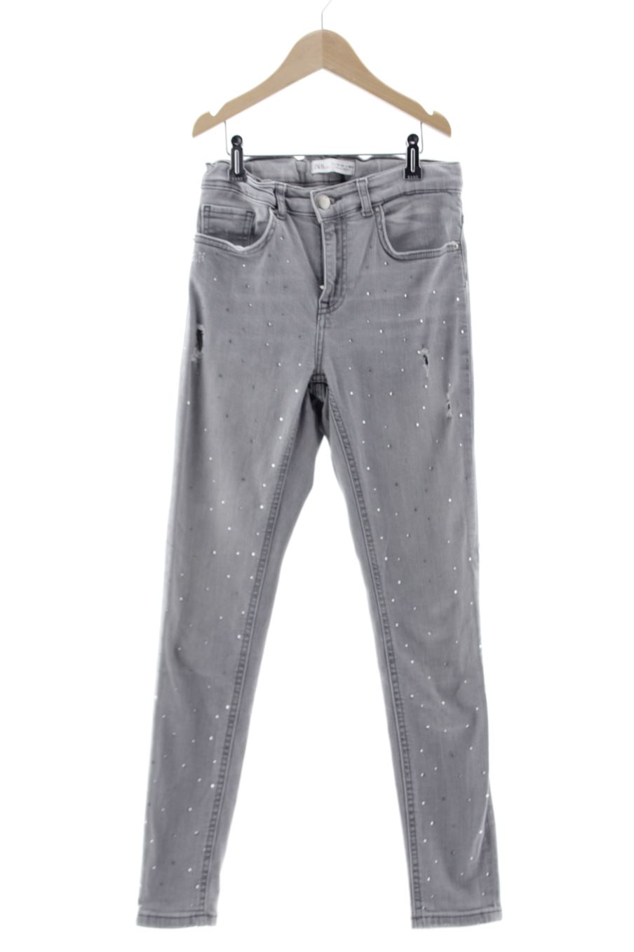 Jeans Zara de la taille 13 ans de denim de seconde main