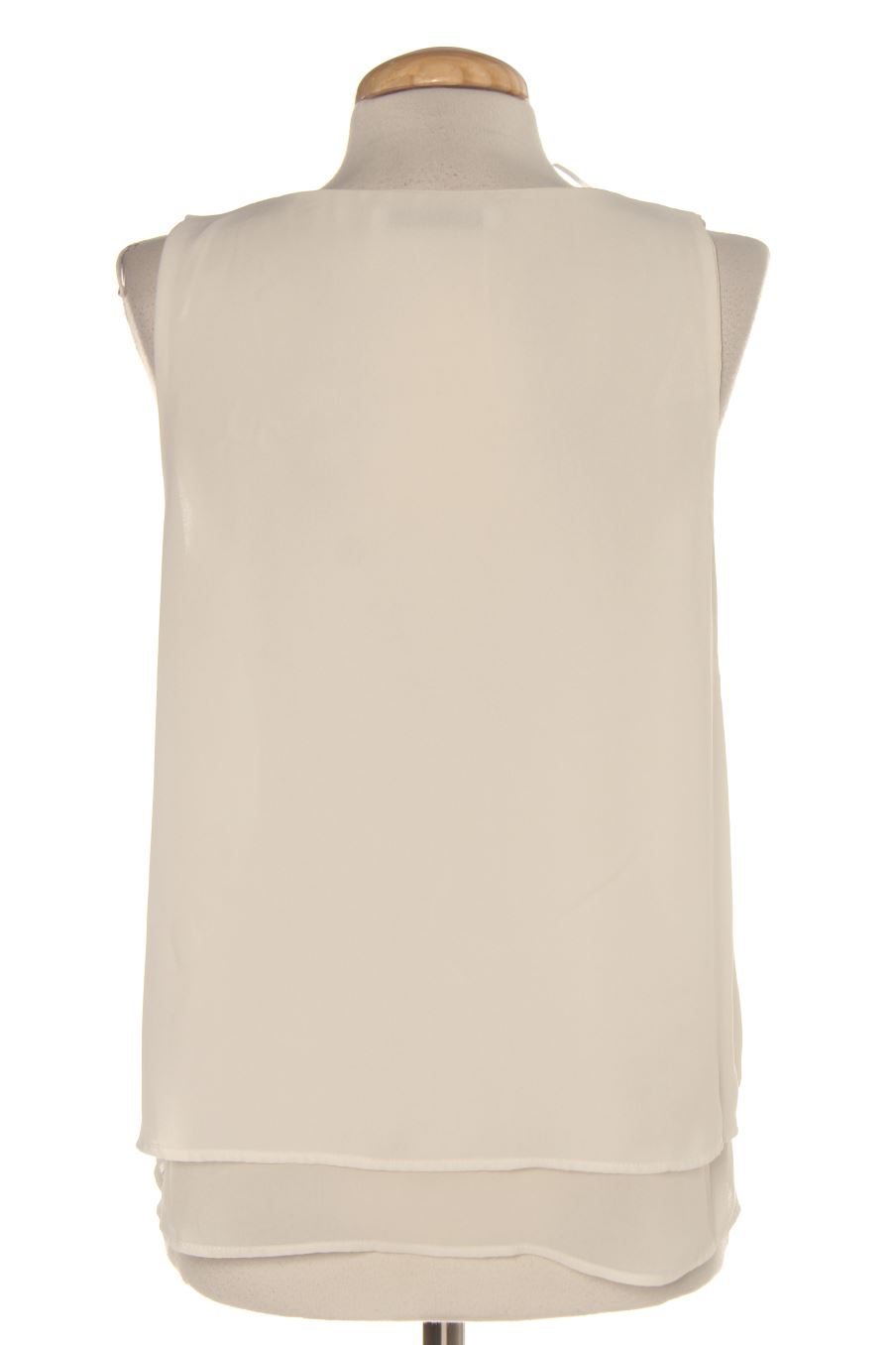 Top Zara de la taille XS, de couleur blanc