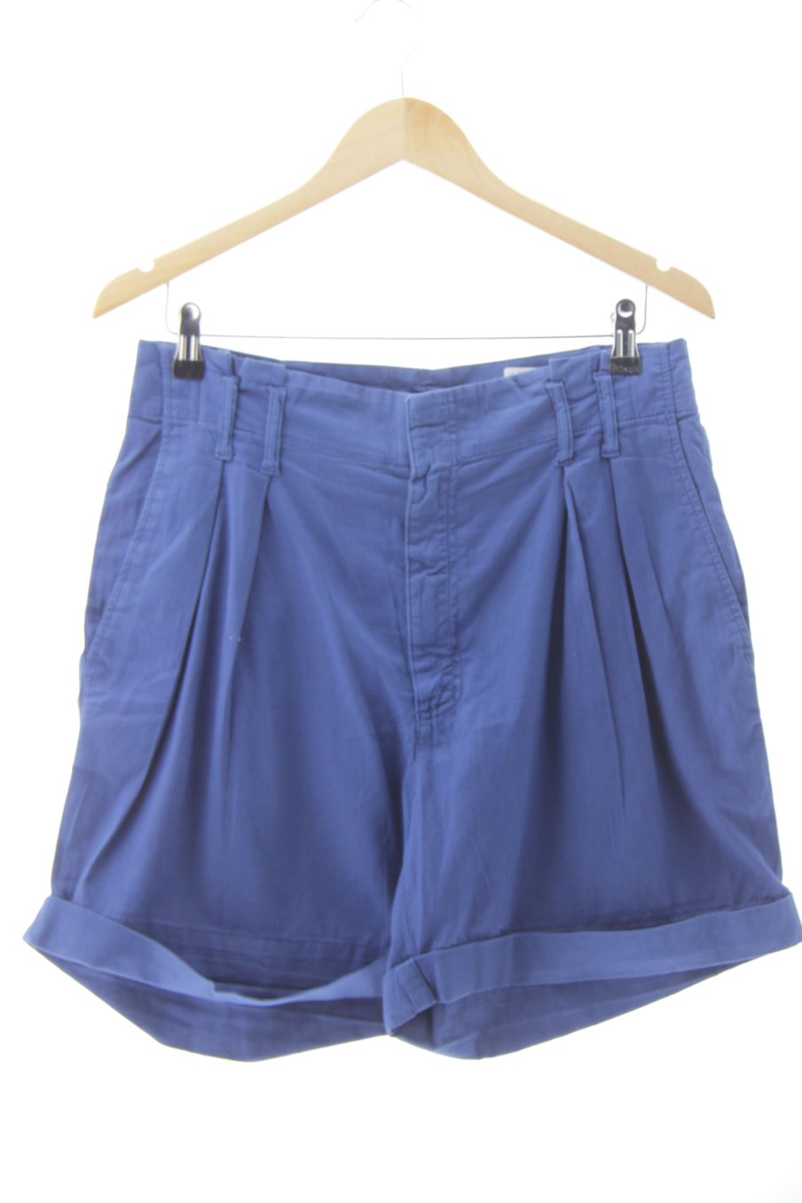 Shorts Zara de la taille M, de couleur bleu
