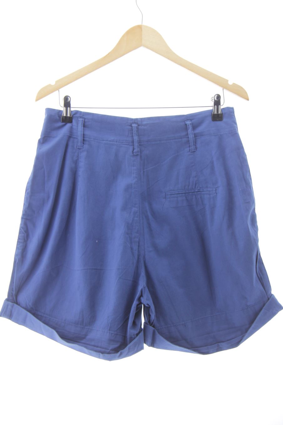 Shorts Zara de la taille M, de couleur bleu