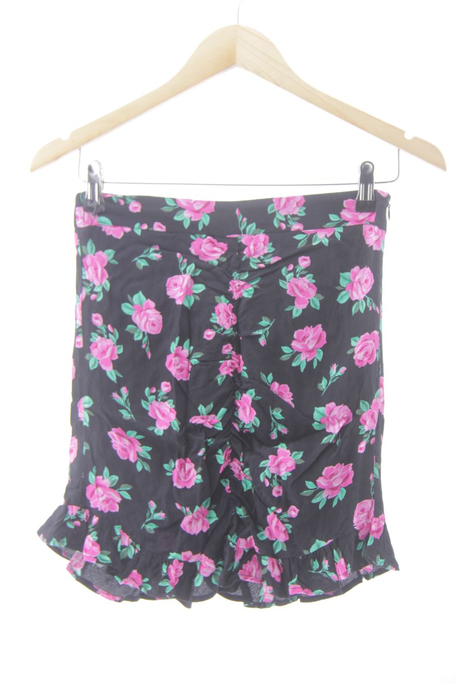 Jupe Bershka de la taille S, de couleur fleurs