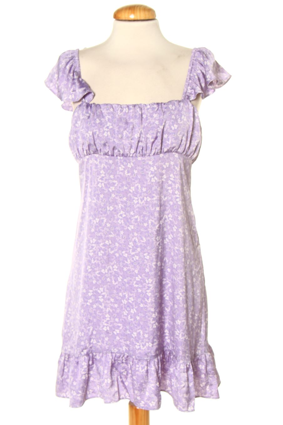 Robe casual Zara de la taille S, de couleur bleu