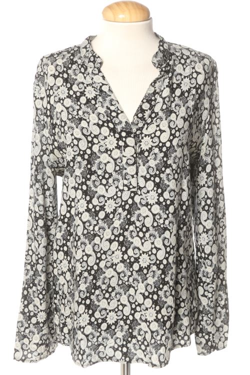 Blusa a maniche lunghe