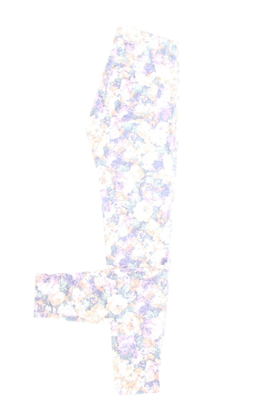 Pantalon Pull & Bear de la taille 32, de couleur fleurs