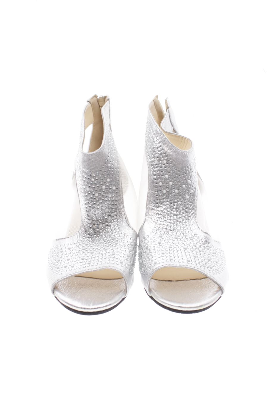 Botines de Luhui de la talla 38, de color plateado de