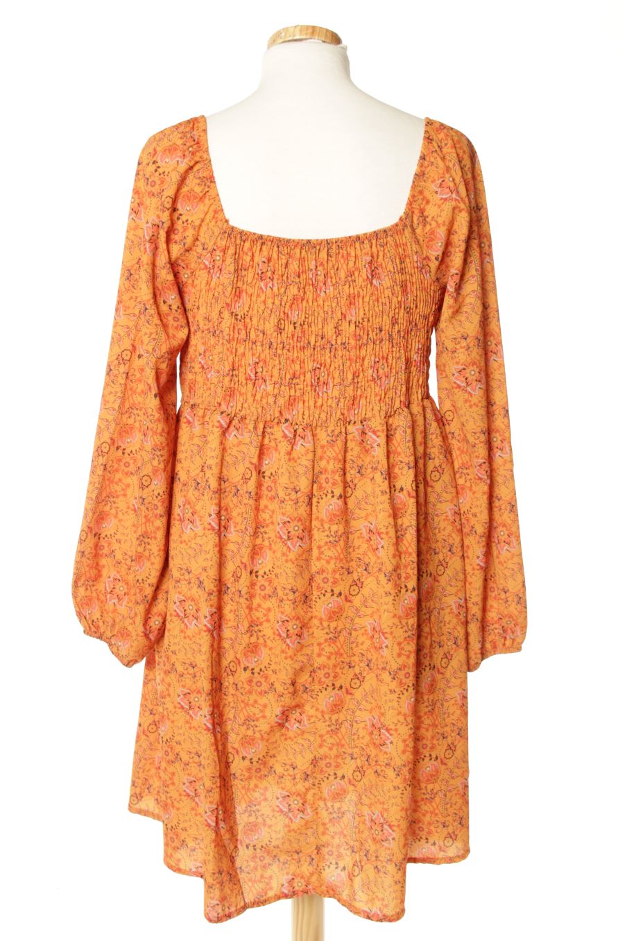 Robe casual Valentina de la taille S, de couleur orange