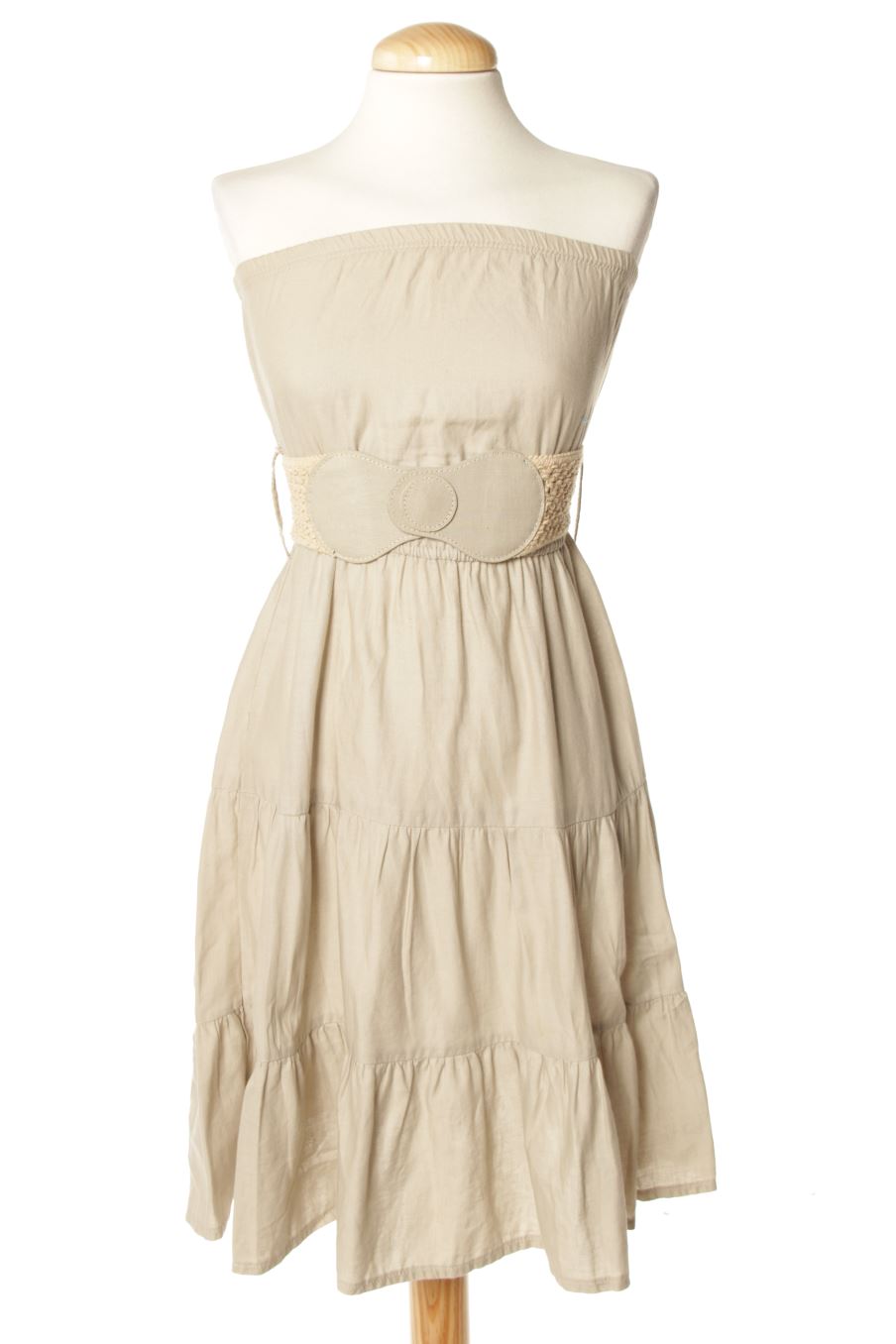 Robe casual Sfera de la taille S, de couleur beige