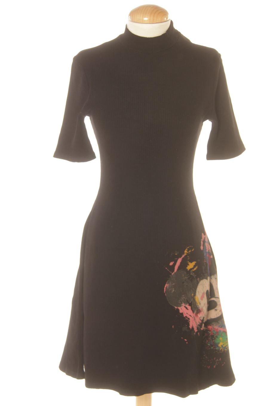 Robe casual Desigual de la taille M, de couleur noir
