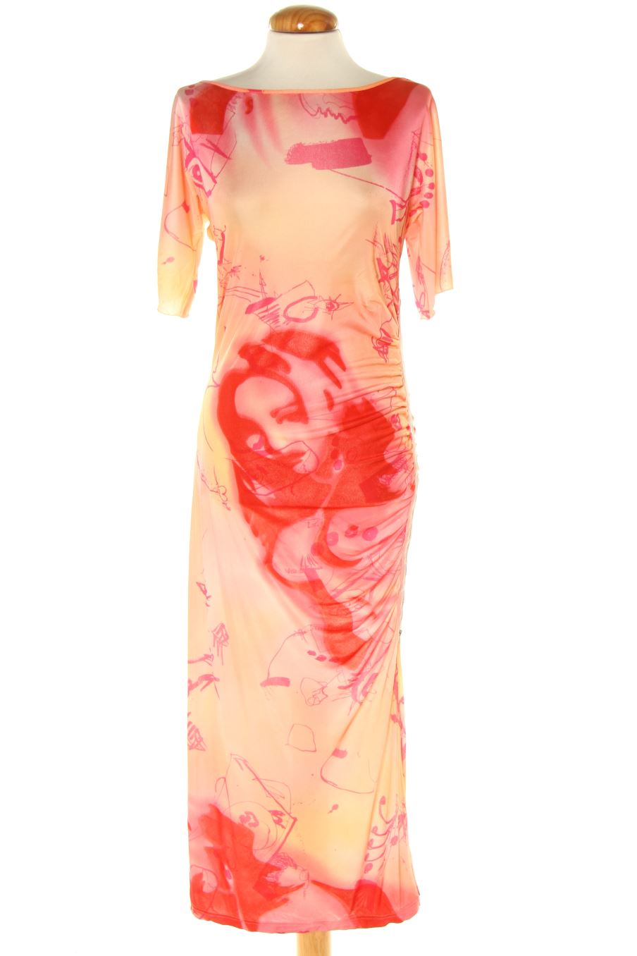 Robe casual Ungaro Fever de la taille M, de couleur rose