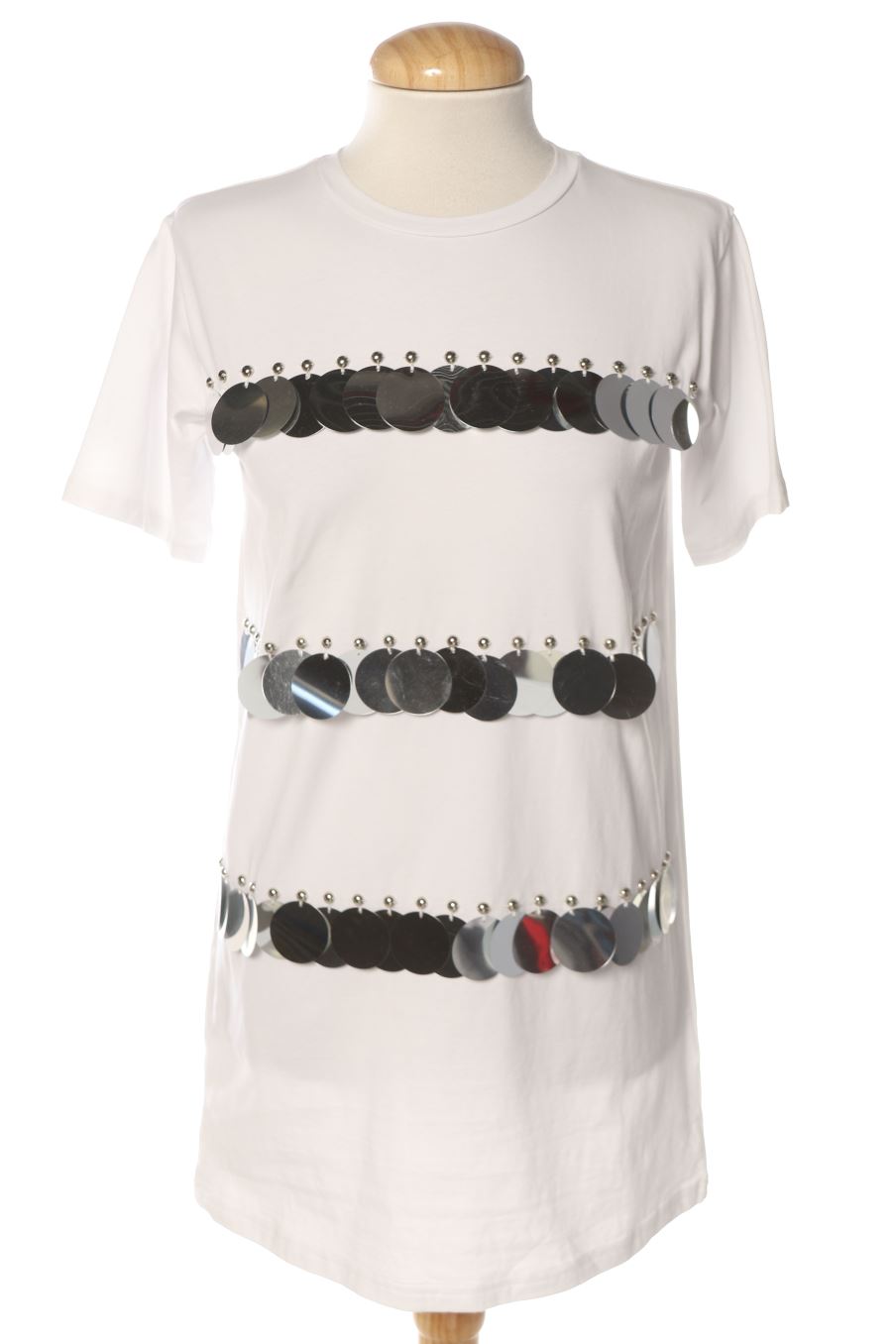 T-shirt Marc Ellis de la taille M, de couleur blanc