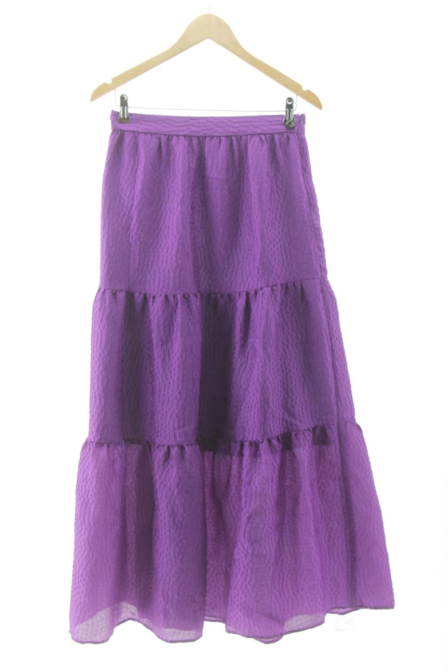 Jupe Zara de la taille M, de couleur pourpre