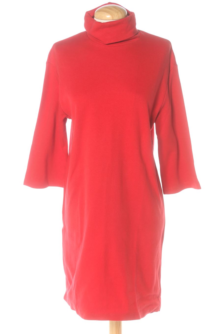 Robe casual Zara de la taille S, de couleur rouge