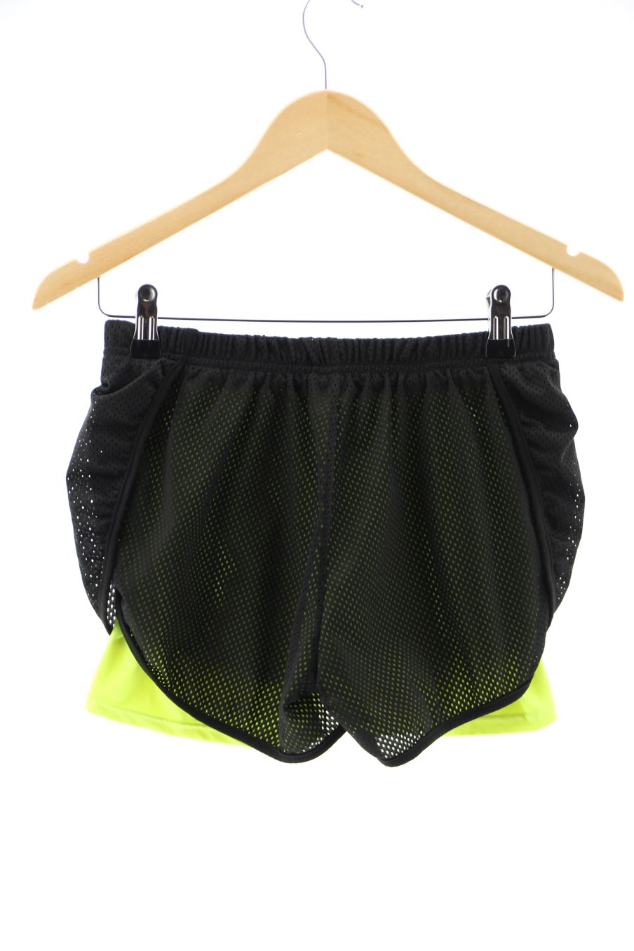 Pantalones cortos de deporte de PERCENTIL de la talla 34, de color negro