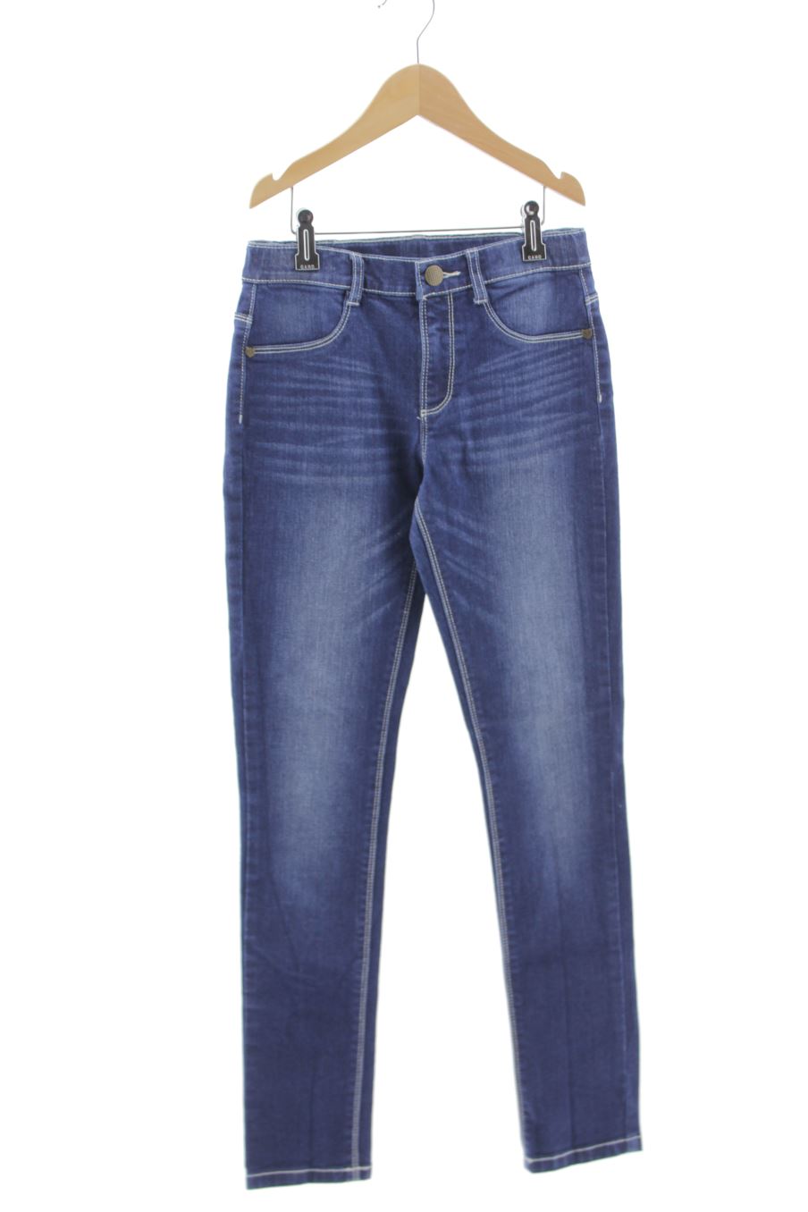 Jeans 3pommes de la taille 11 ans de denim de seconde main
