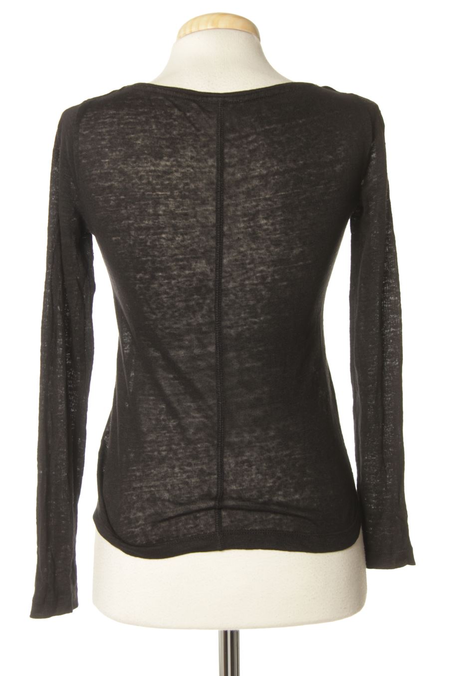 T-shirt à manches longues Etam de la taille XS, de couleur noir