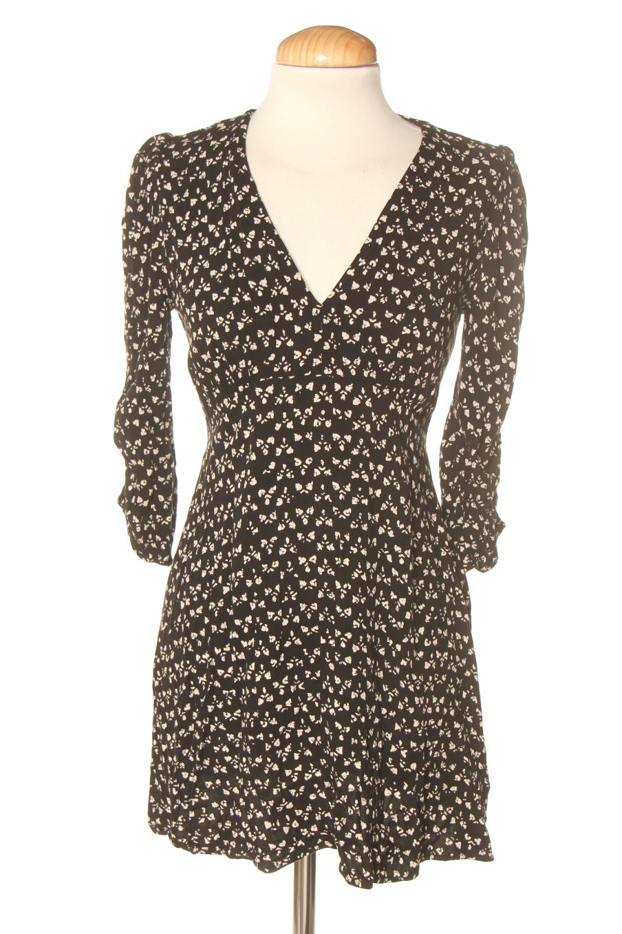 Einfaches Kleid von Zara Größe XS, Farbe Aufdruck, für