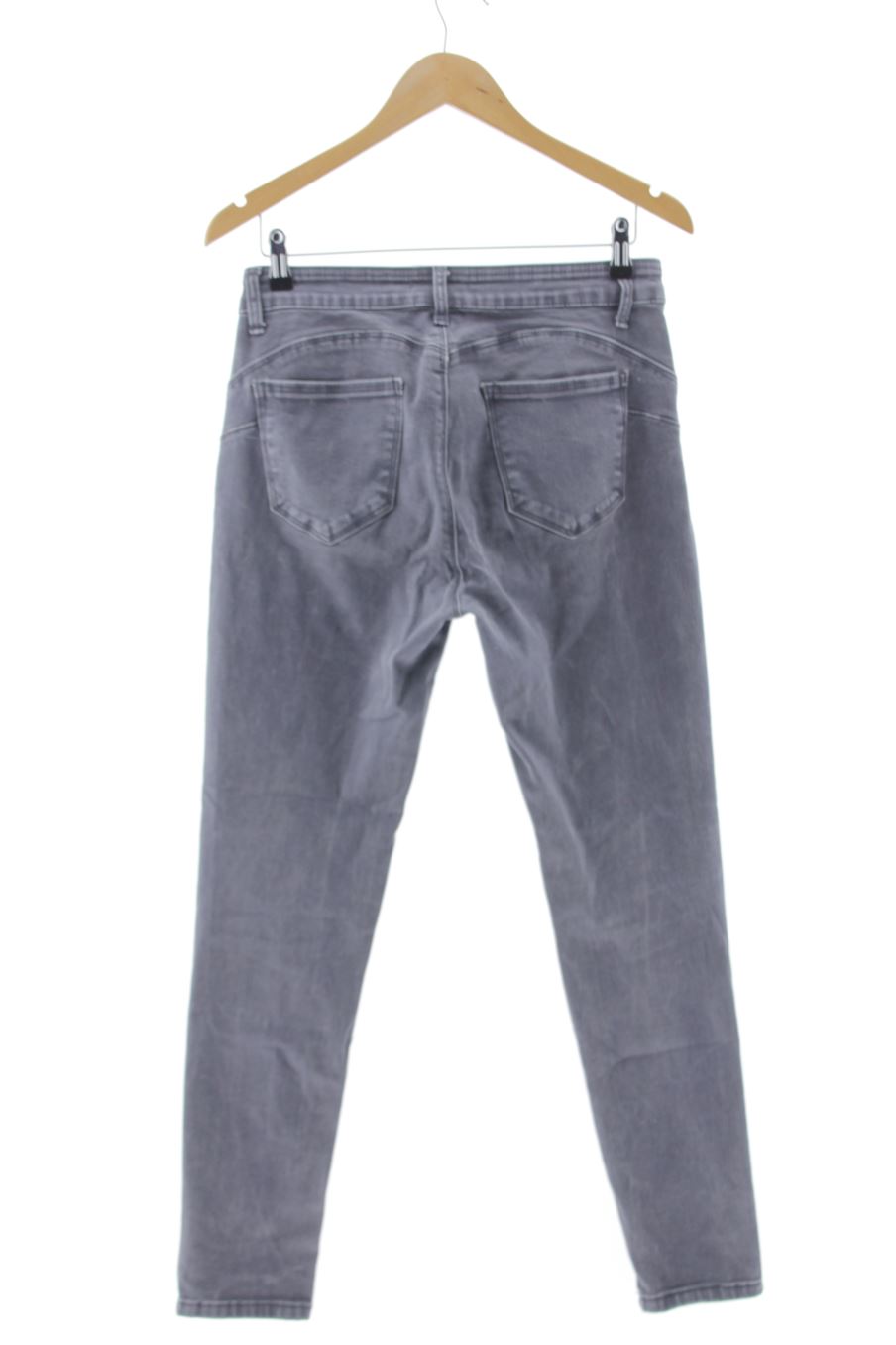 Jeans von CarnaBy Größe 40, Farbe Grau, aus Jeanskleidung für