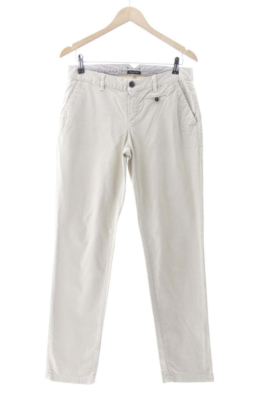 Pantalon Massimo Dutti de la taille 40, de couleur beige