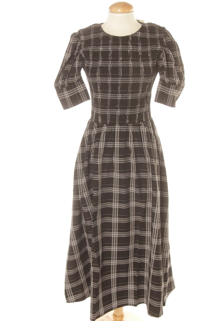 Robe casual Desigual de la taille M, de couleur carreaux