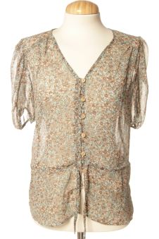 Blouse à manches courtes XS SLOWLOVE