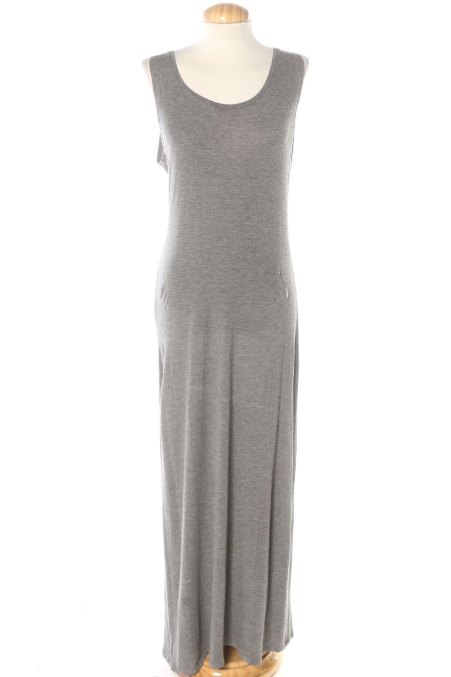 Vestido casual de natura de la talla S, de color gris