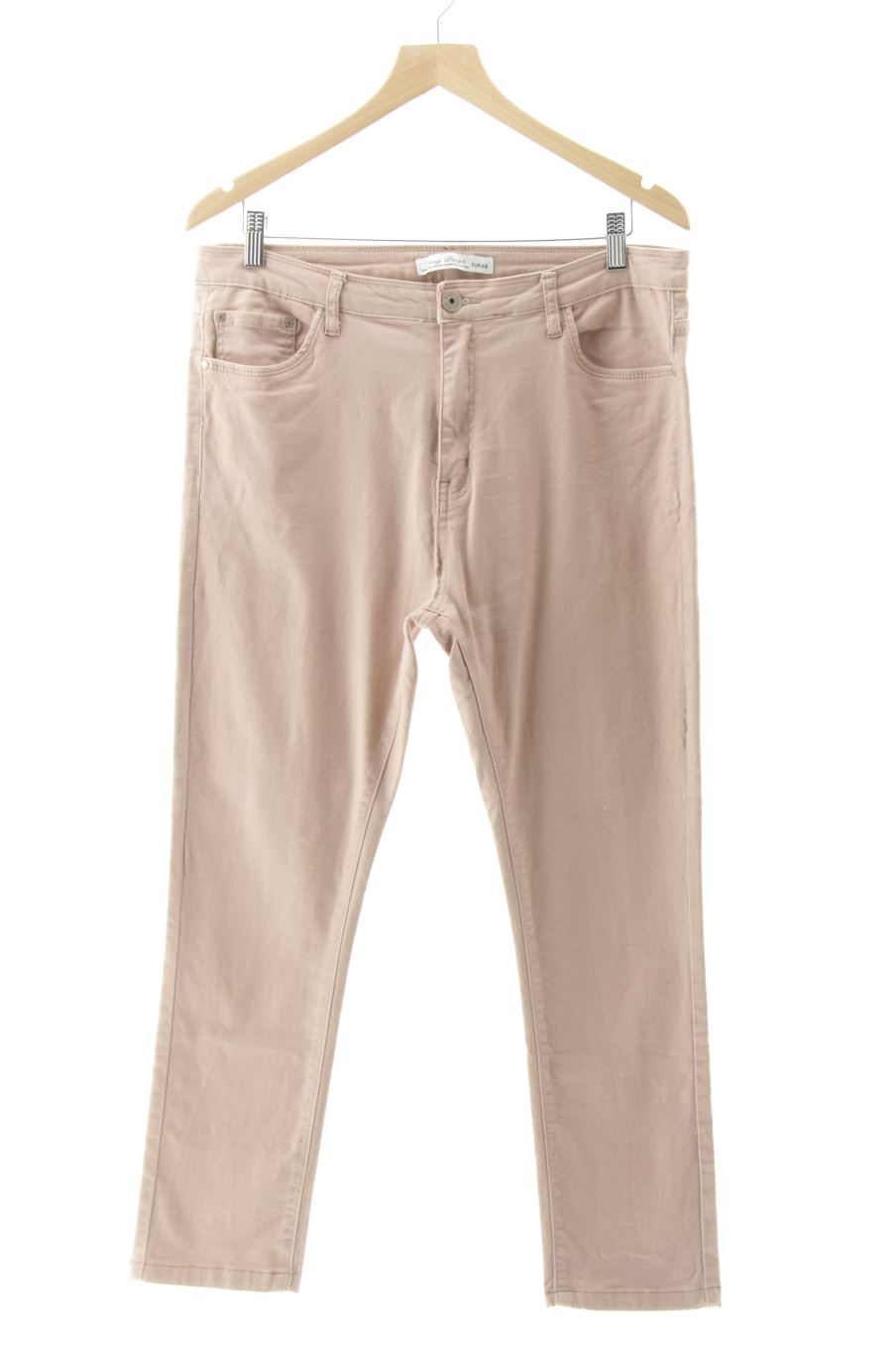 Jeans shiny design de la taille 48, de couleur rose de denim
