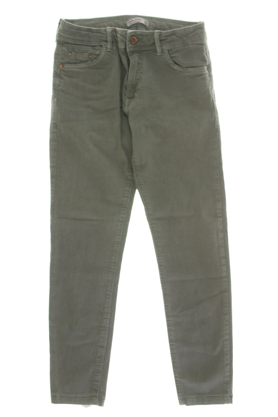 Jeans von Bershka Größe 38, Farbe Grün, aus Jeanskleidung für