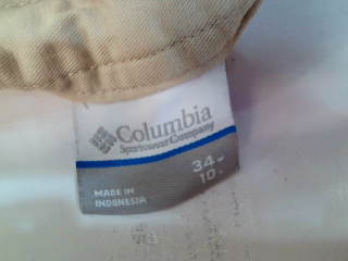 Shorts Columbia de la taille 44