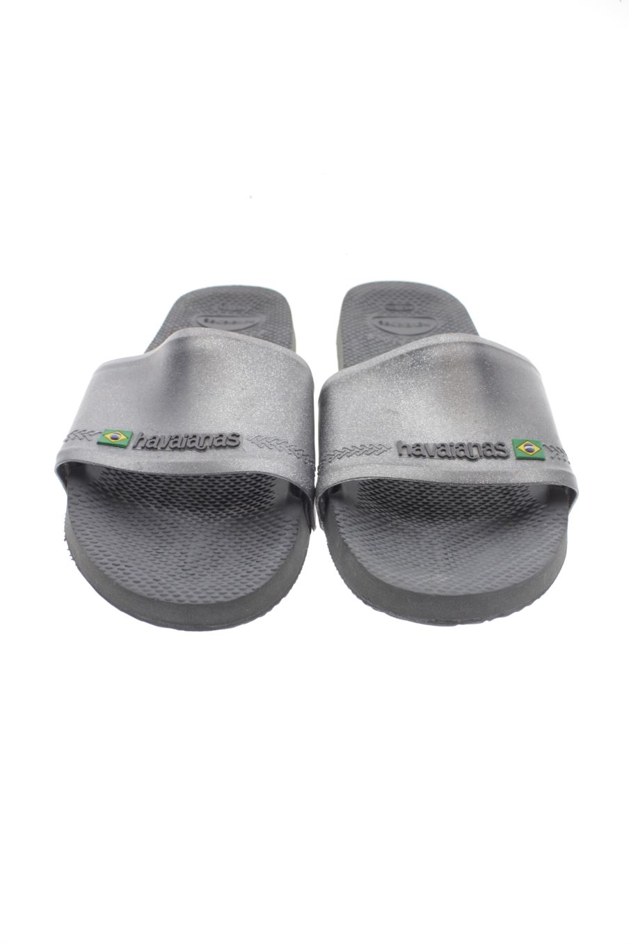 Chanclas de Havaianas de la talla 39, de color gris de