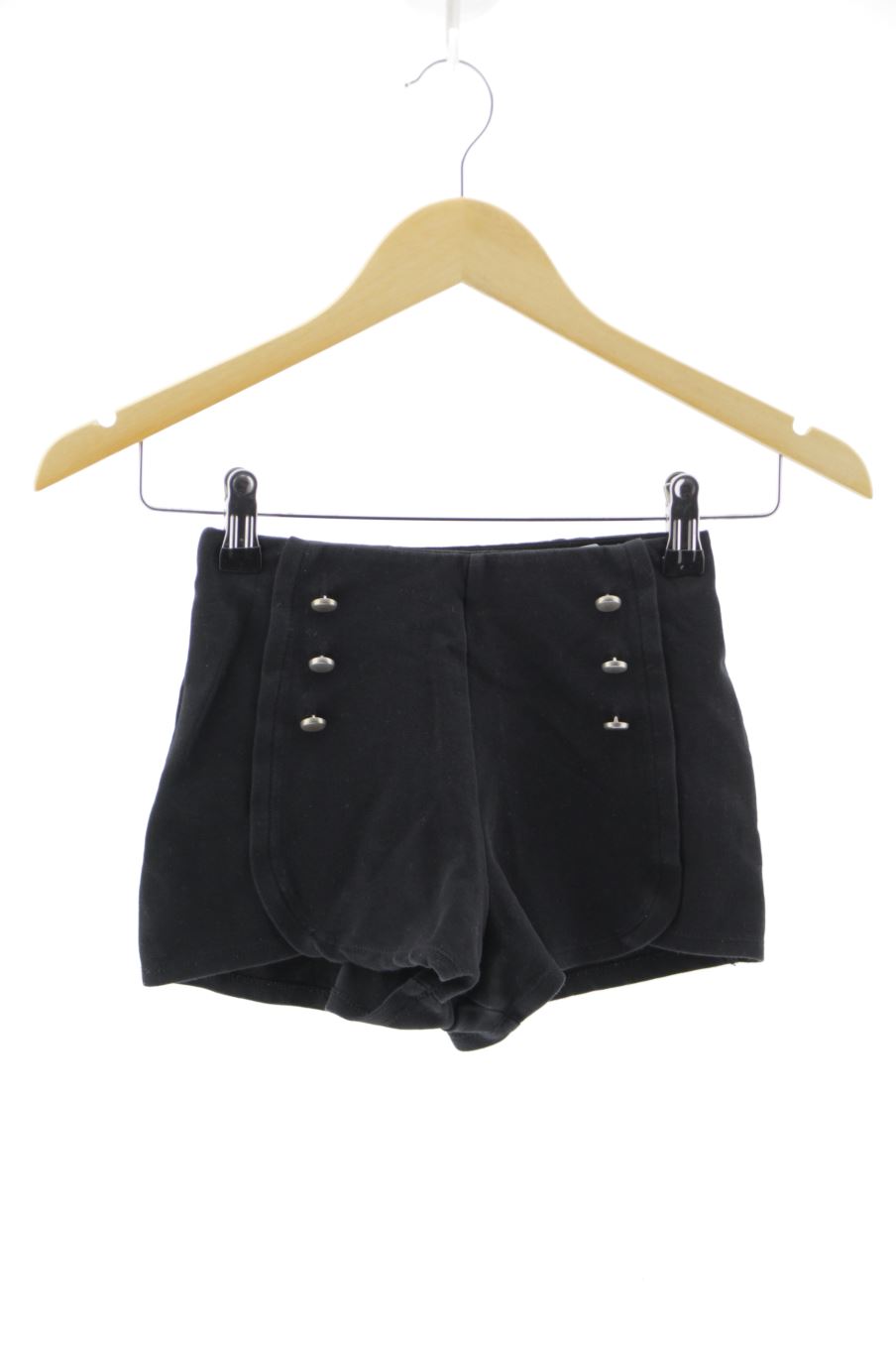 Shorts Pull & Bear de la taille 34, de couleur noir
