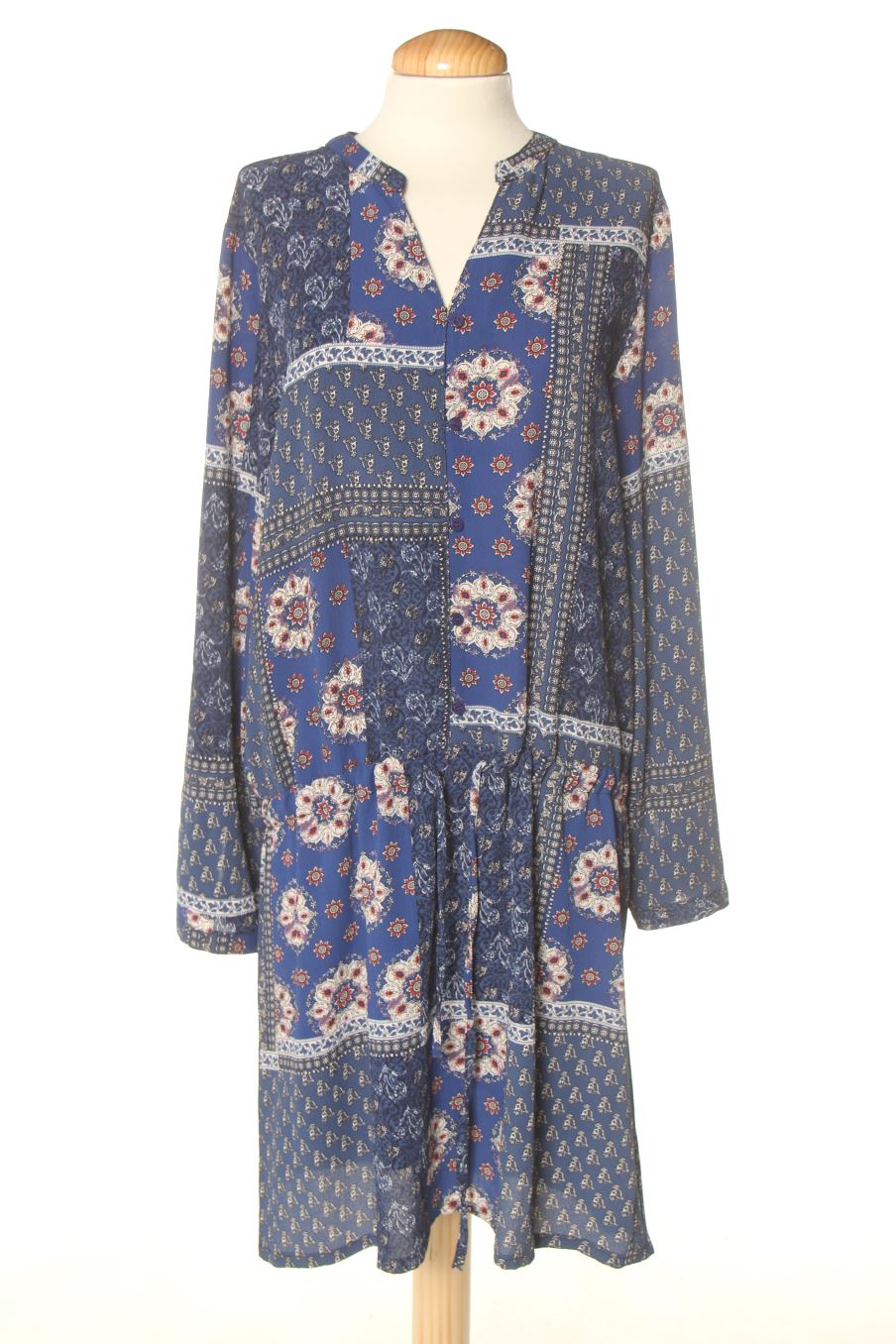 Robe casual MAPRO de la taille S, de couleur bleu
